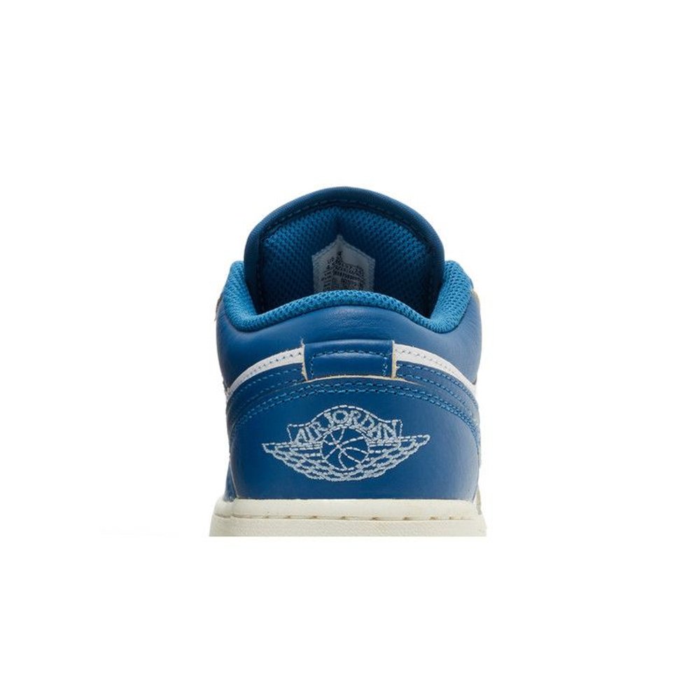 Jordan 1 Low SE Industrial Blue (GS) – detail materiálu | Purekickz
