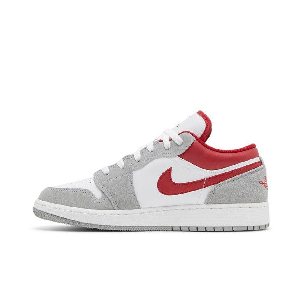 Jordan 1 Low SE Smoke Grey Gym Red (GS)