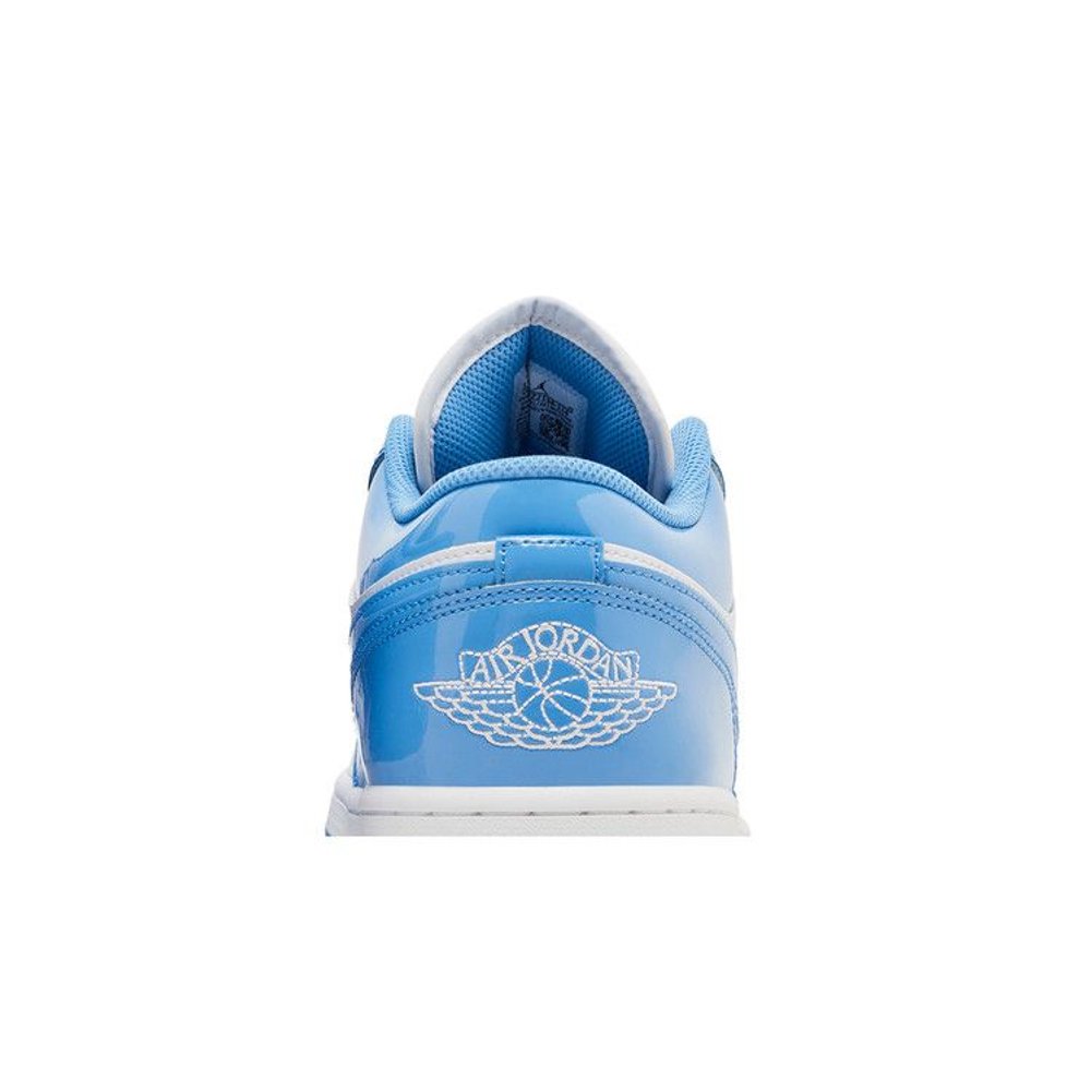 Jordan 1 Low SE White Legend Blue – detail materiálu | Purekickz