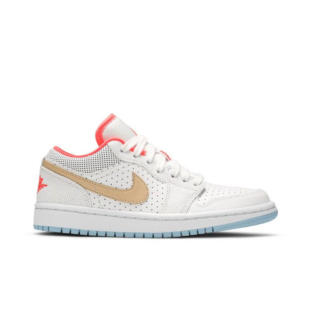 Jordan 1 Low SE White Sesame (W) – boční pohled | Purekickz