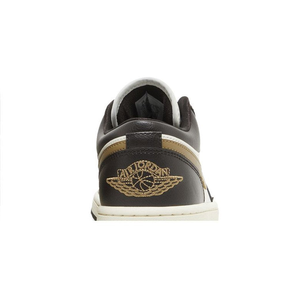 Jordan 1 Low Shadow Brown (W) – detail materiálu | Purekickz