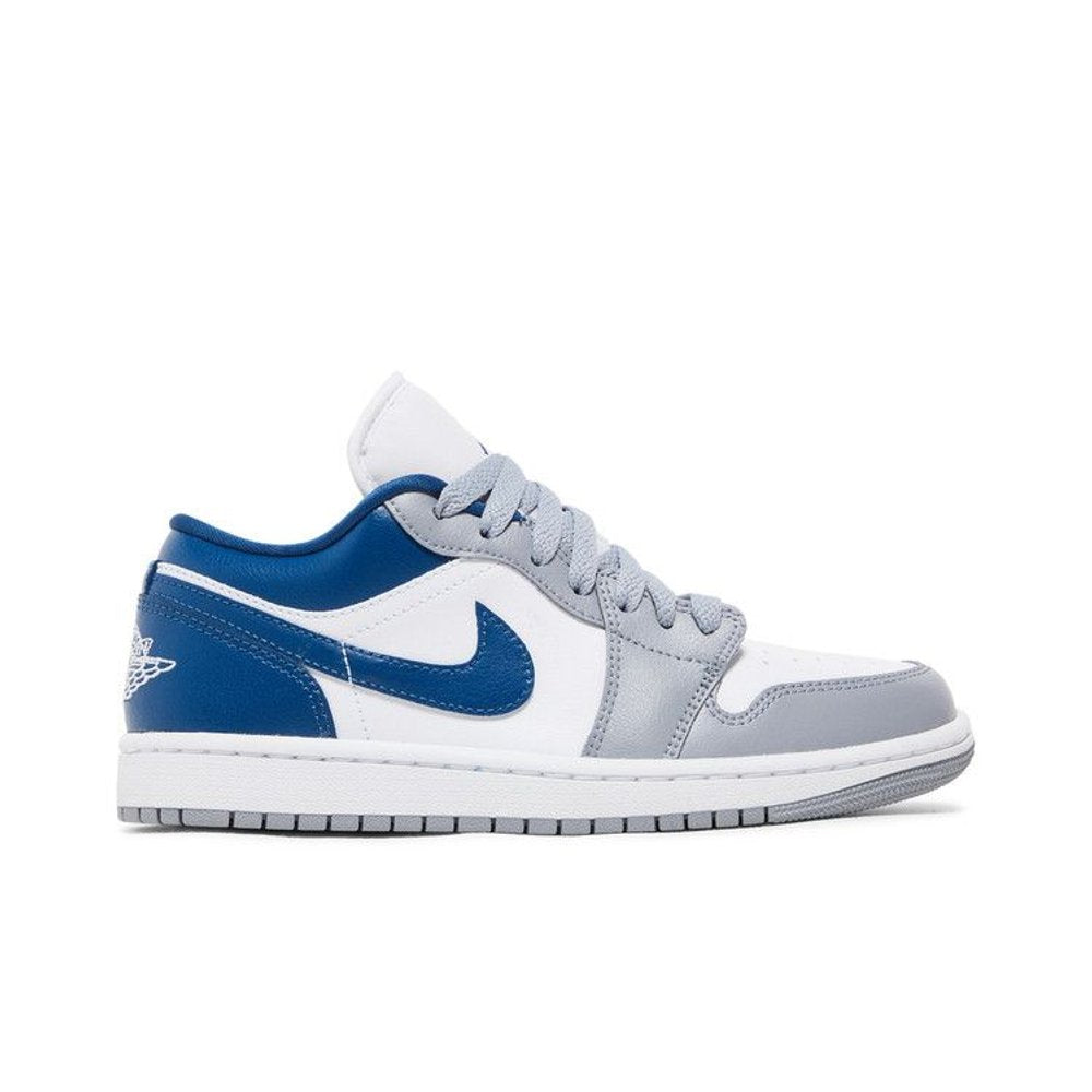 Jordan 1 Low Stealth French Blue (W) – boční pohled | Purekickz