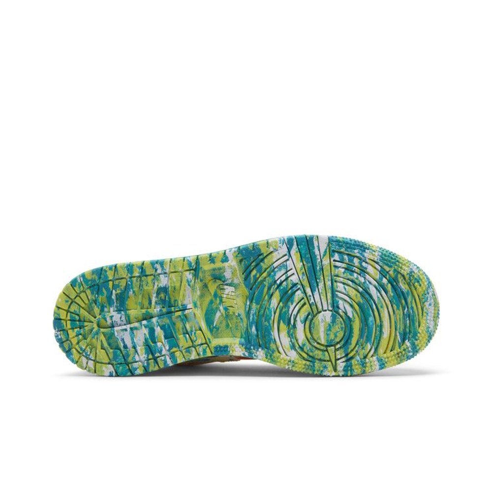 Jordan 1 Low Tie Dye (GS) – zadní pohled | Purekickz