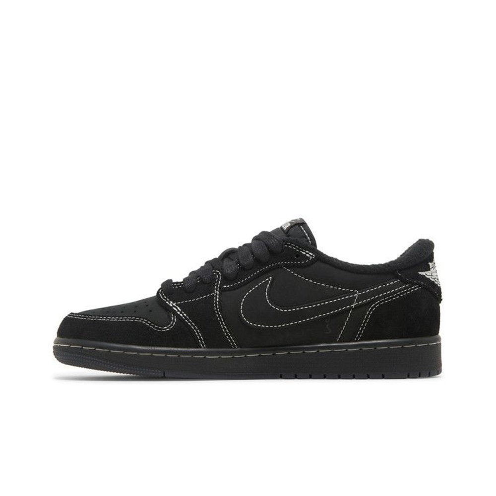 Jordan 1 Low Travis Scott Black Phantom – hlavní pohled | Purekickz