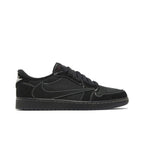 Jordan 1 Low Travis Scott Black Phantom – boční pohled | Purekickz
