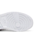 Jordan 1 Low Triple White (2022) (W) – pohled shora | Purekickz