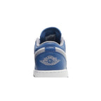 Jordan 1 Low True Blue Cement (GS) – detail materiálu | Purekickz