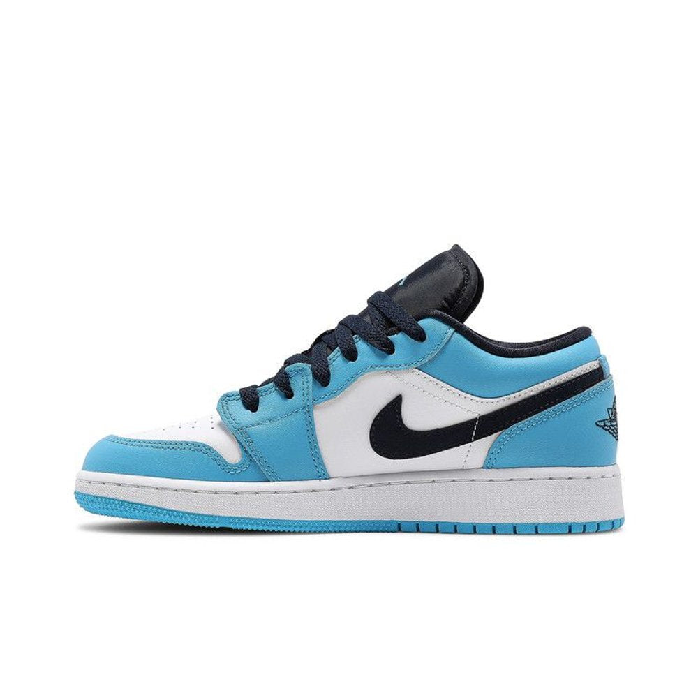 Jordan 1 Low UNC (2021) (GS) – hlavní pohled | Purekickz