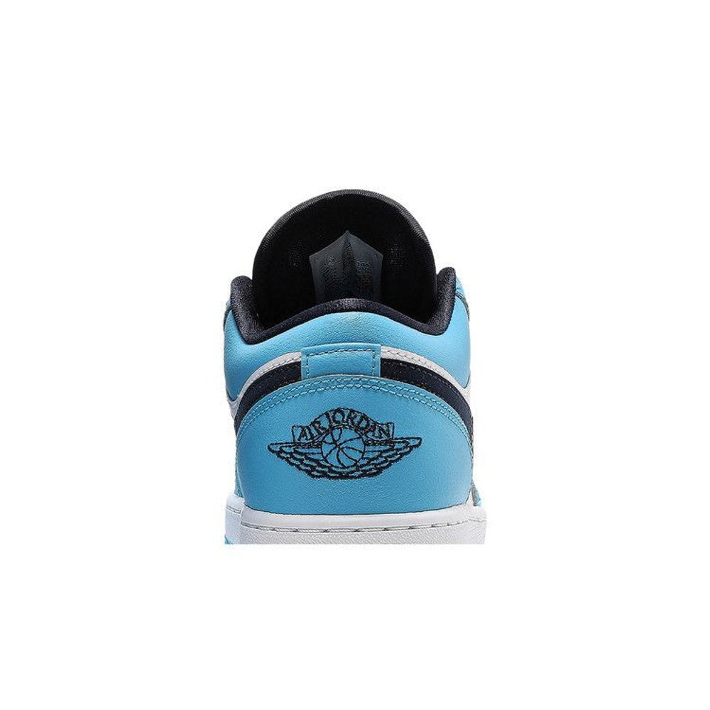 Jordan 1 Low UNC (2021) (GS) – detail materiálu | Purekickz