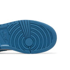 Jordan 1 Low Washed Denim (GS) – pohled shora | Purekickz