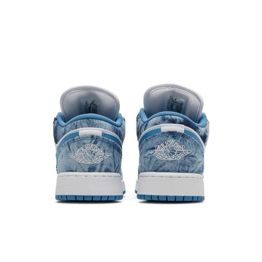 Jordan 1 Low Washed Denim (GS) – podrážka | Purekickz