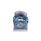 Jordan 1 Low Washed Denim (GS) – detail materiálu | Purekickz