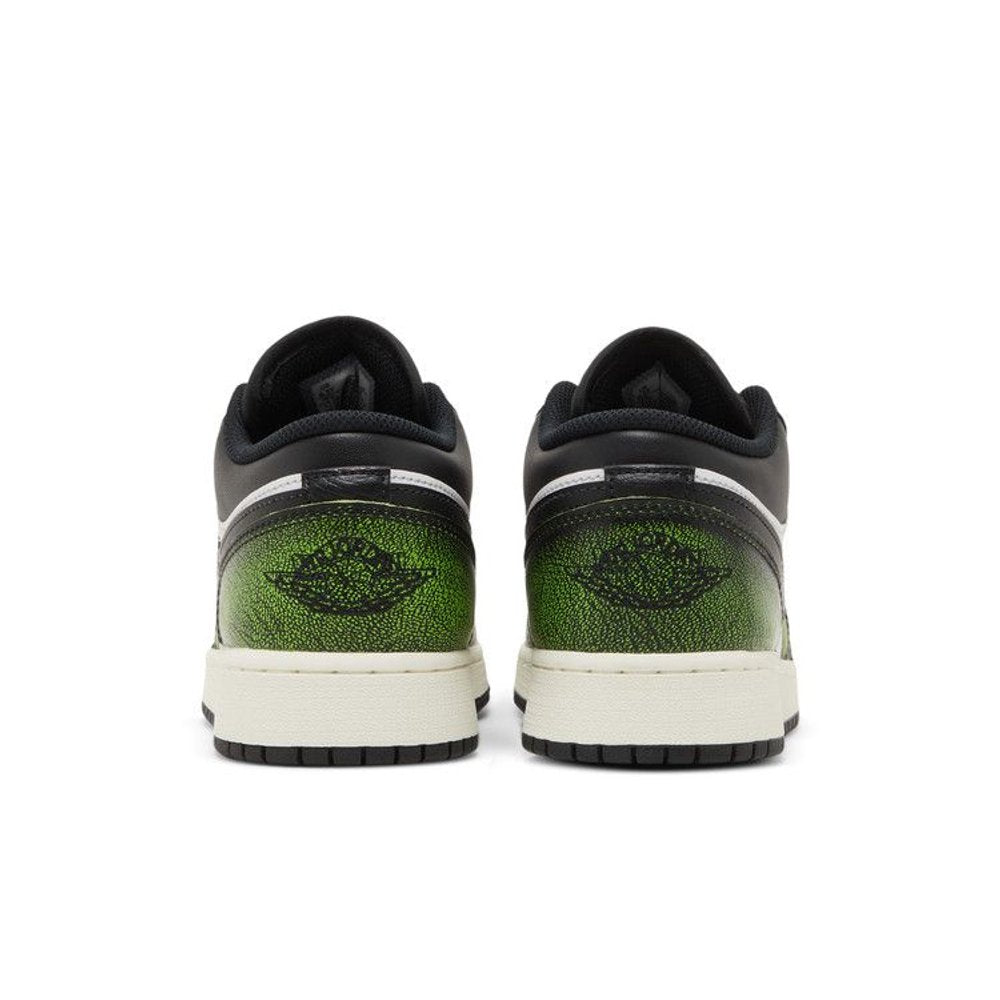 Jordan 1 Low Wear Away Electric Green (GS)