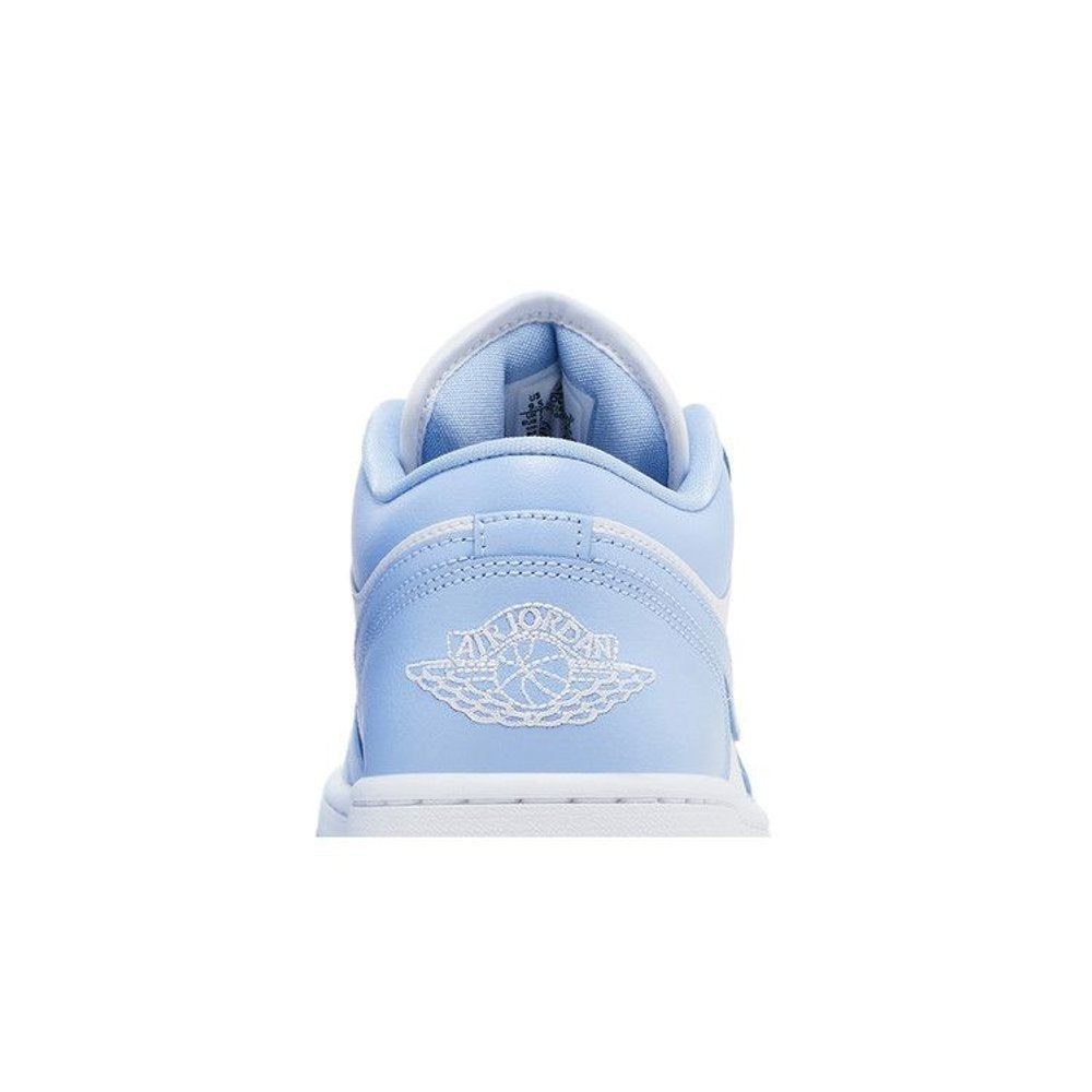 Jordan 1 Low White Aluminum (W) – detail materiálu | Purekickz