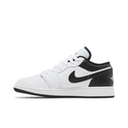 Jordan 1 Low White Black (GS) – hlavní pohled | Purekickz