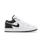 Jordan 1 Low White Black (GS) – boční pohled | Purekickz