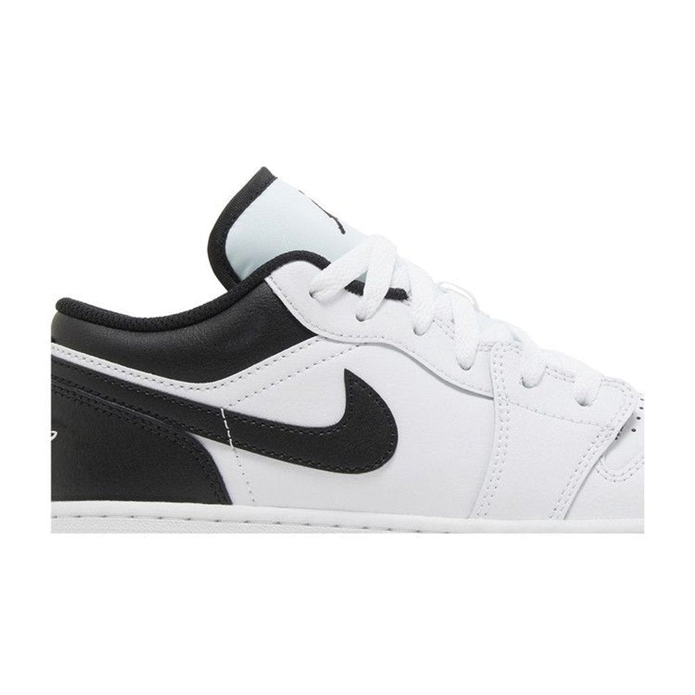 Jordan 1 Low White Black (GS) – detail | Purekickz