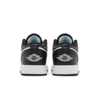 Jordan 1 Low White Black (GS) – pohled shora | Purekickz