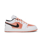 Jordan 1 Low White Light Madder Root (GS) – boční pohled | Purekickz
