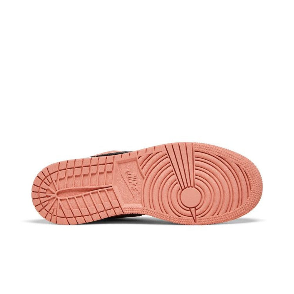 Jordan 1 Low White Light Madder Root (GS) – zadní pohled | Purekickz