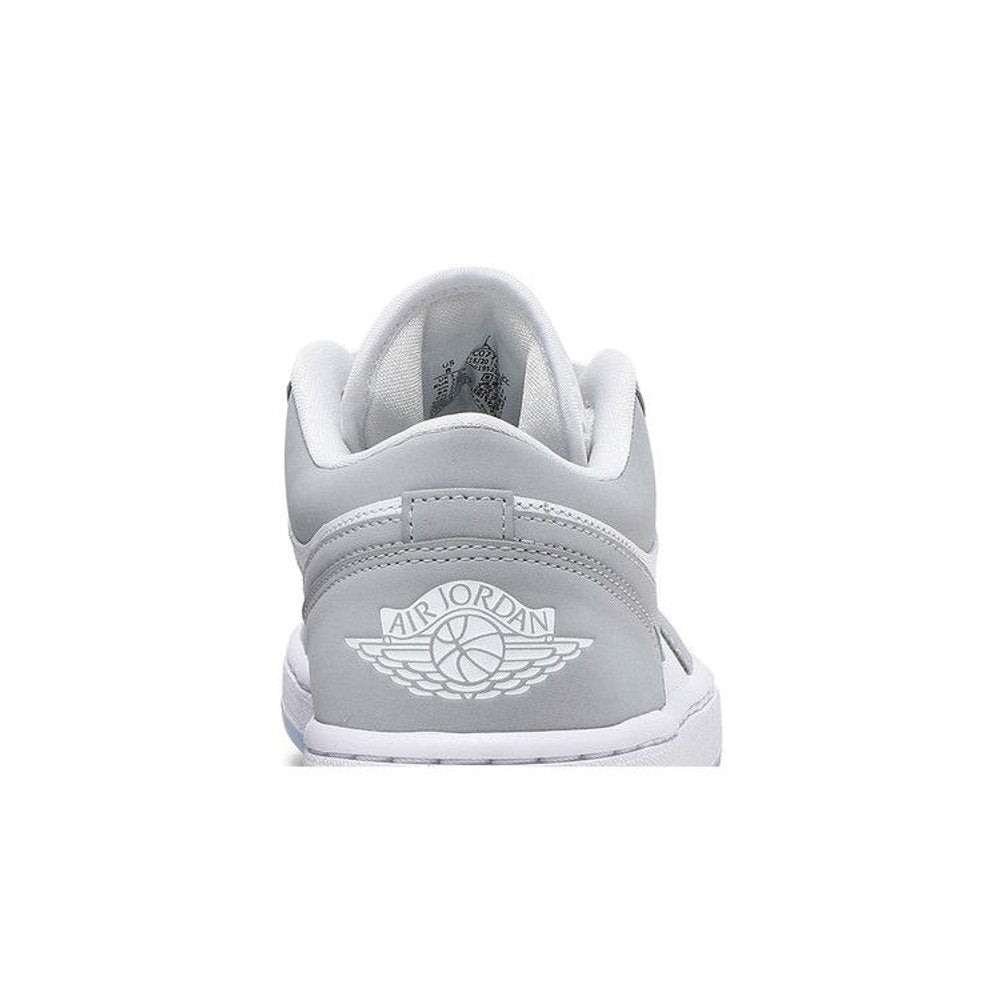 Jordan 1 Low Wolf Grey (W) – detail materiálu | Purekickz
