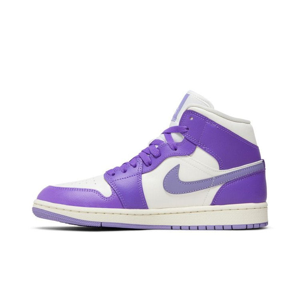 Jordan 1 Mid Action Grape (W) – hlavní pohled | Purekickz