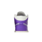 Jordan 1 Mid Action Grape (W) – detail materiálu | Purekickz