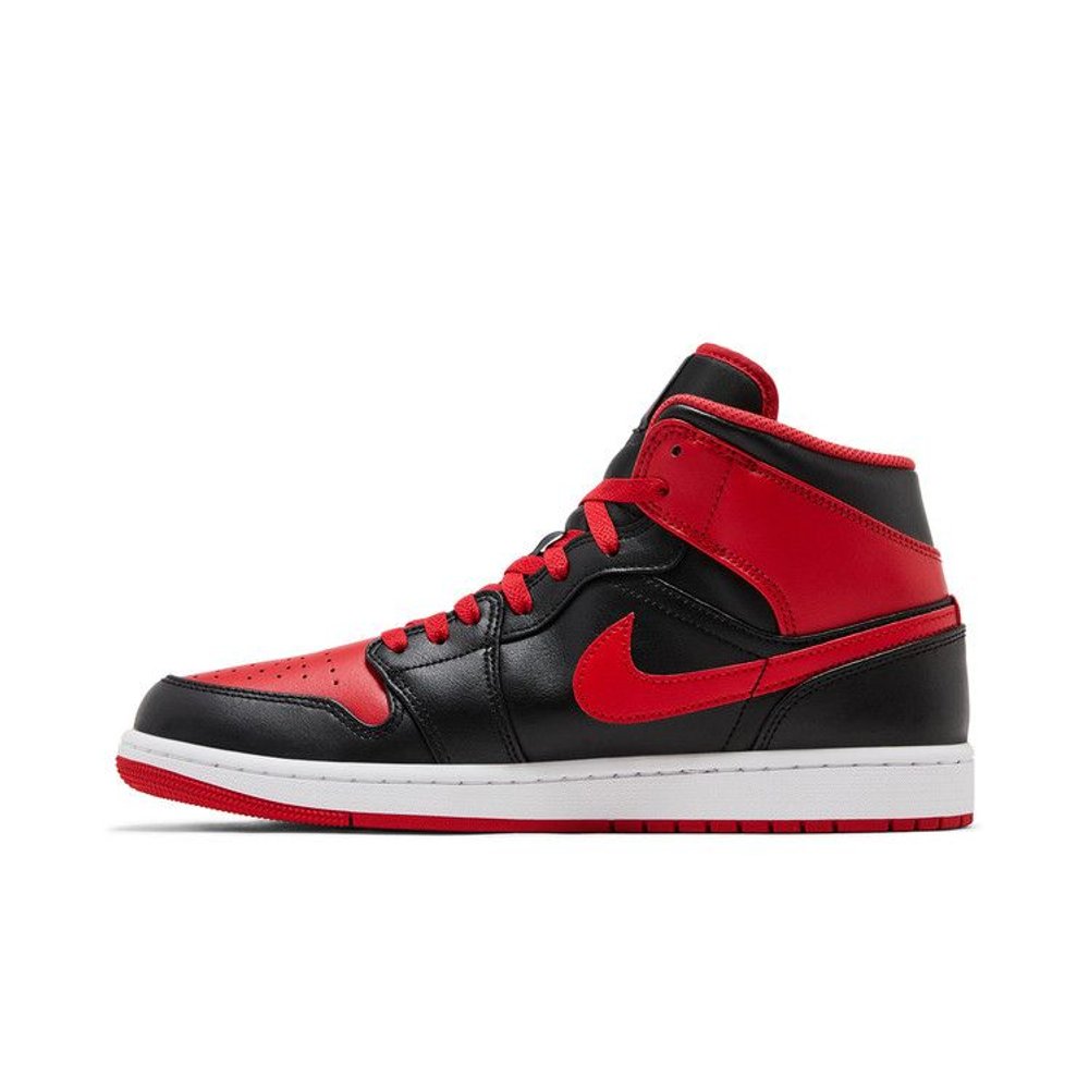 Jordan 1 Mid Alternate Bred (2022) – hlavní pohled | Purekickz