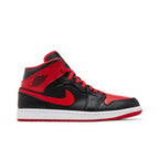 Jordan 1 Mid Alternate Bred (2022) – boční pohled | Purekickz