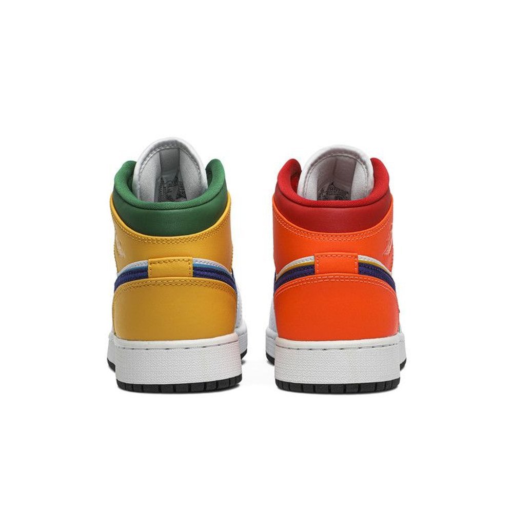 Jordan 1 Mid Alternate Multi-Color (GS) – podrážka | Purekickz