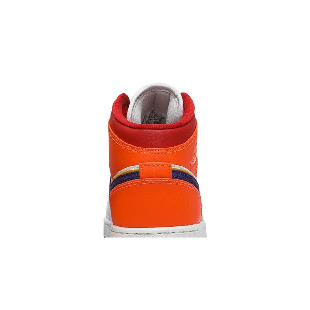 Jordan 1 Mid Alternate Multi-Color (GS) – detail materiálu | Purekickz