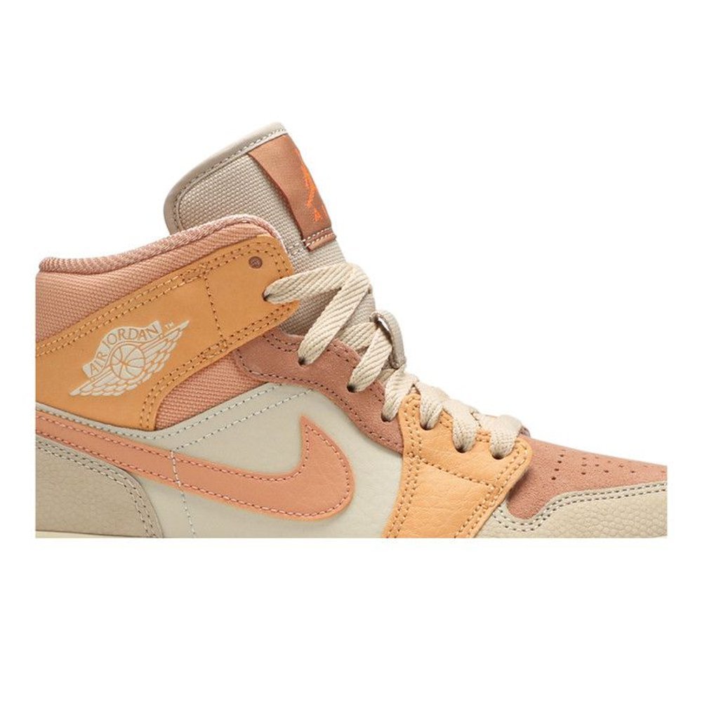 Jordan 1 Mid Apricot Orange (Women's)