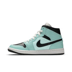 Jordan 1 Mid Aqua Blue Tint – hlavní pohled | Purekickz