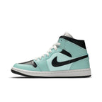 Jordan 1 Mid Aqua Blue Tint – hlavní pohled | Purekickz