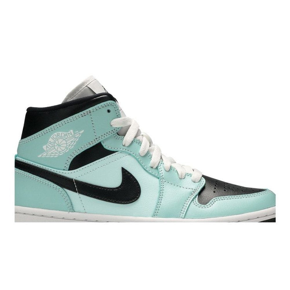 Jordan 1 Mid Aqua Blue Tint – detail | Purekickz