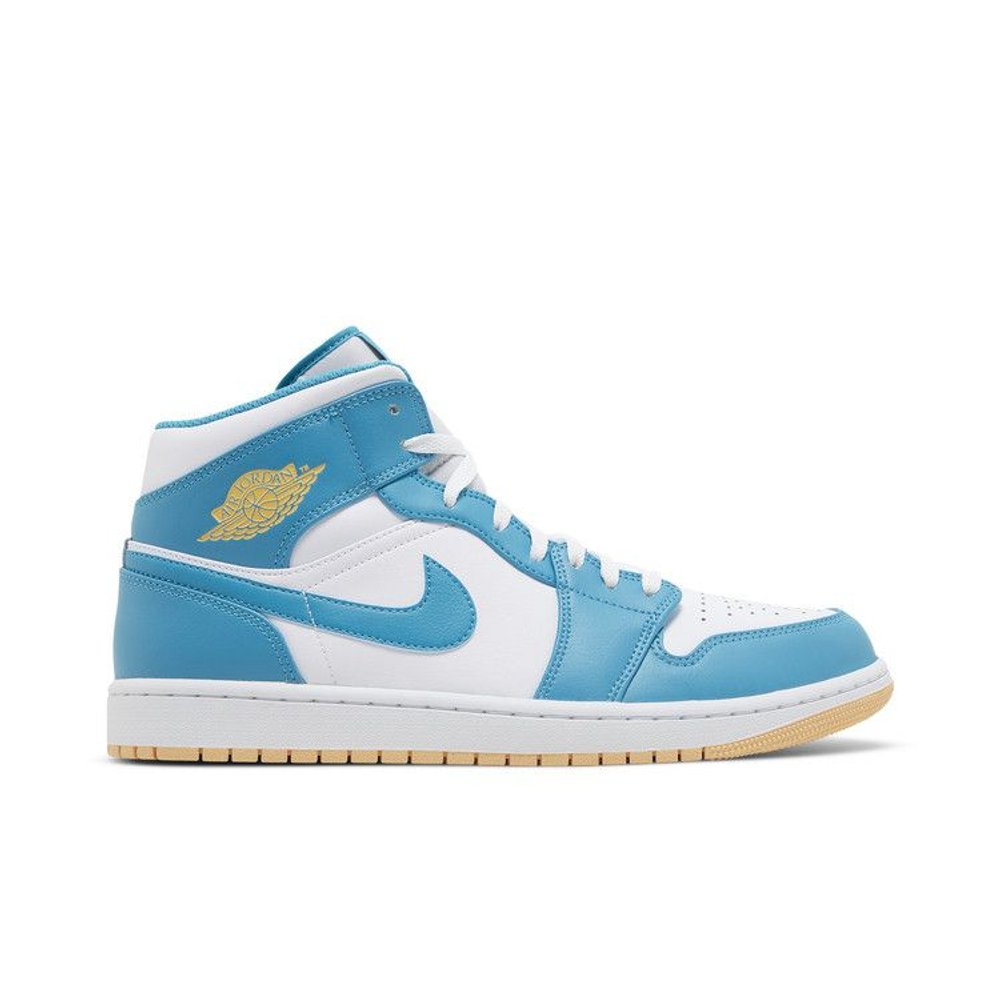 Jordan 1 Mid Aquatone – boční pohled | Purekickz