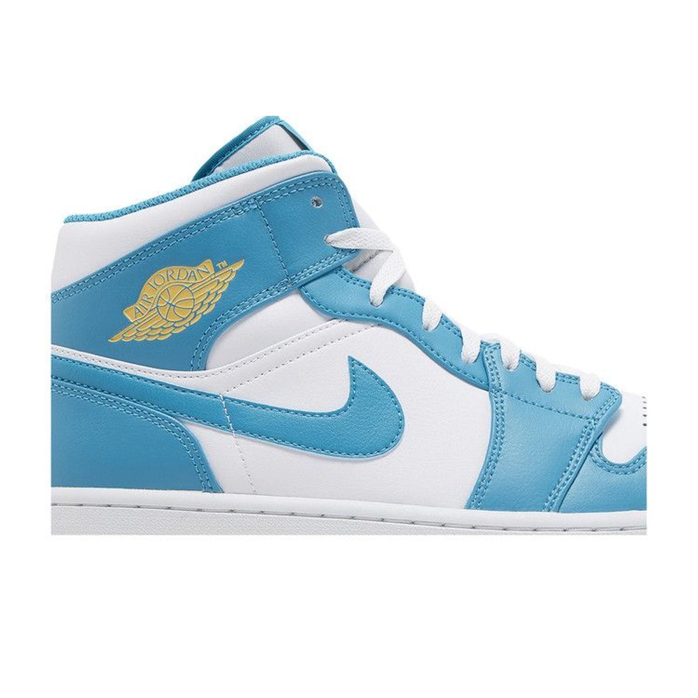 Jordan 1 Mid Aquatone – detail | Purekickz