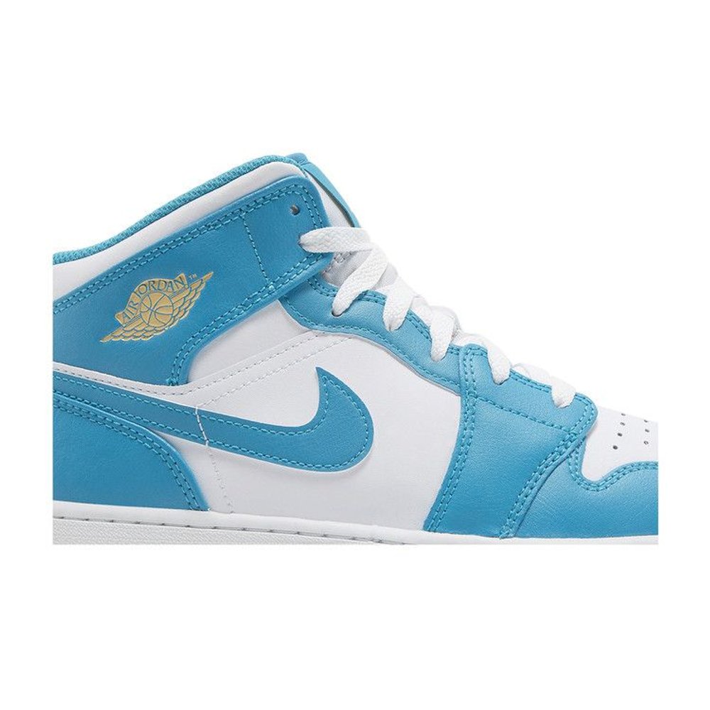 Jordan 1 Mid Aquatone (GS) – detail | Purekickz
