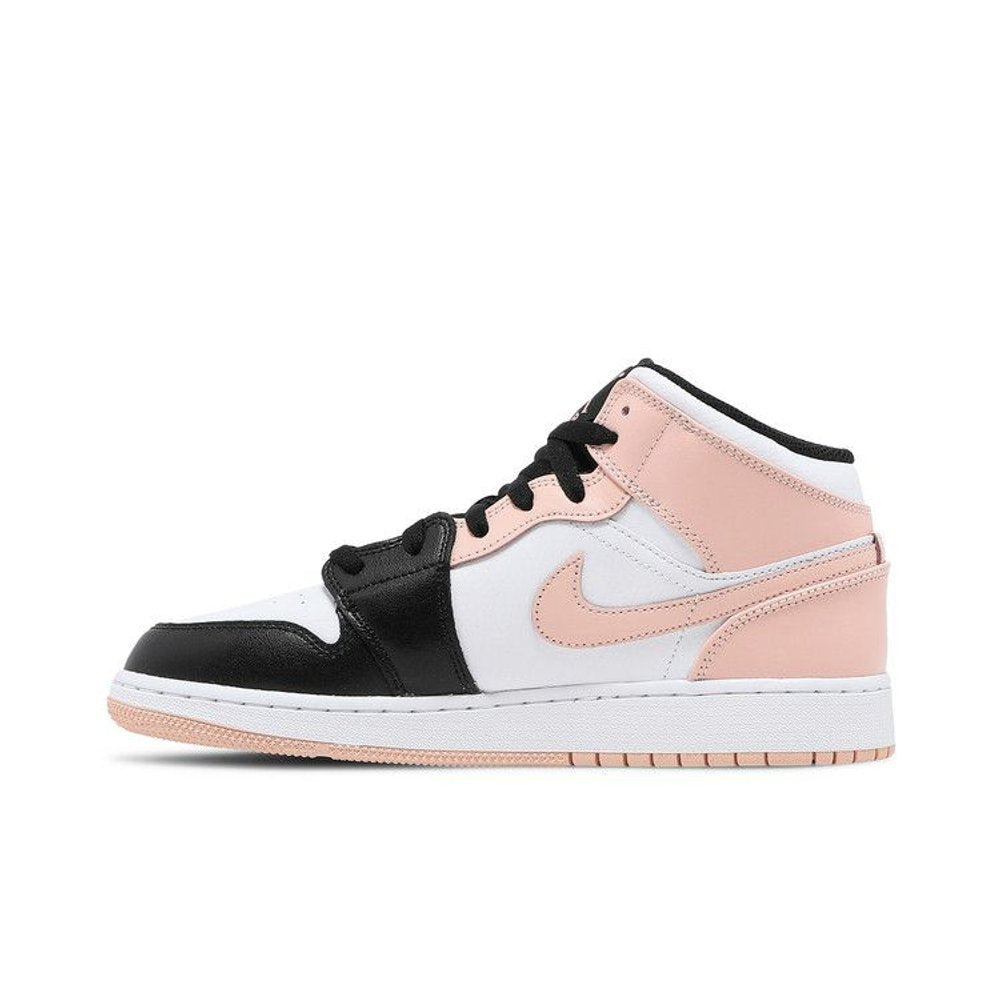 Jordan 1 Mid Arctic Orange Black Toe (GS) – hlavní pohled | Purekickz