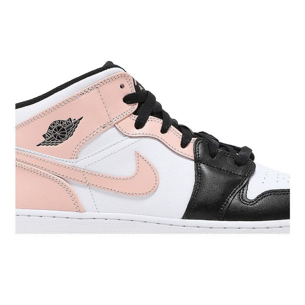 Jordan 1 Mid Arctic Orange Black Toe (GS) – detail | Purekickz