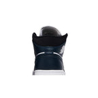 Jordan 1 Mid Armory Navy – detail materiálu | Purekickz