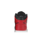 Jordan 1 Mid Banned (2020) (GS) – detail materiálu | Purekickz