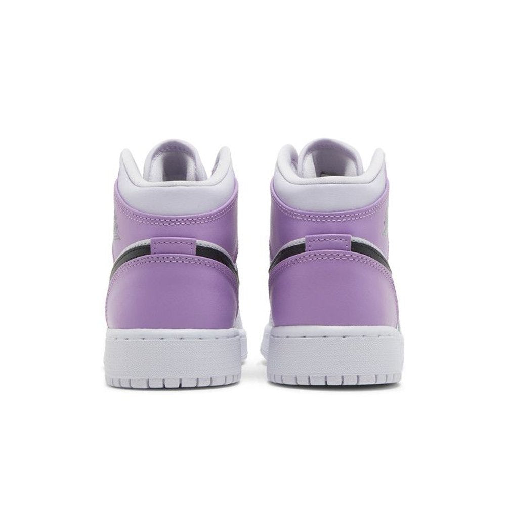 Jordan 1 Mid Barely Grape (GS) – podrážka | Purekickz