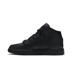 Jordan 1 Mid Black (GS) – hlavní pohled | Purekickz