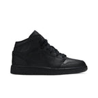Jordan 1 Mid Black (GS) – boční pohled | Purekickz