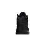 Jordan 1 Mid Black (GS) – detail materiálu | Purekickz
