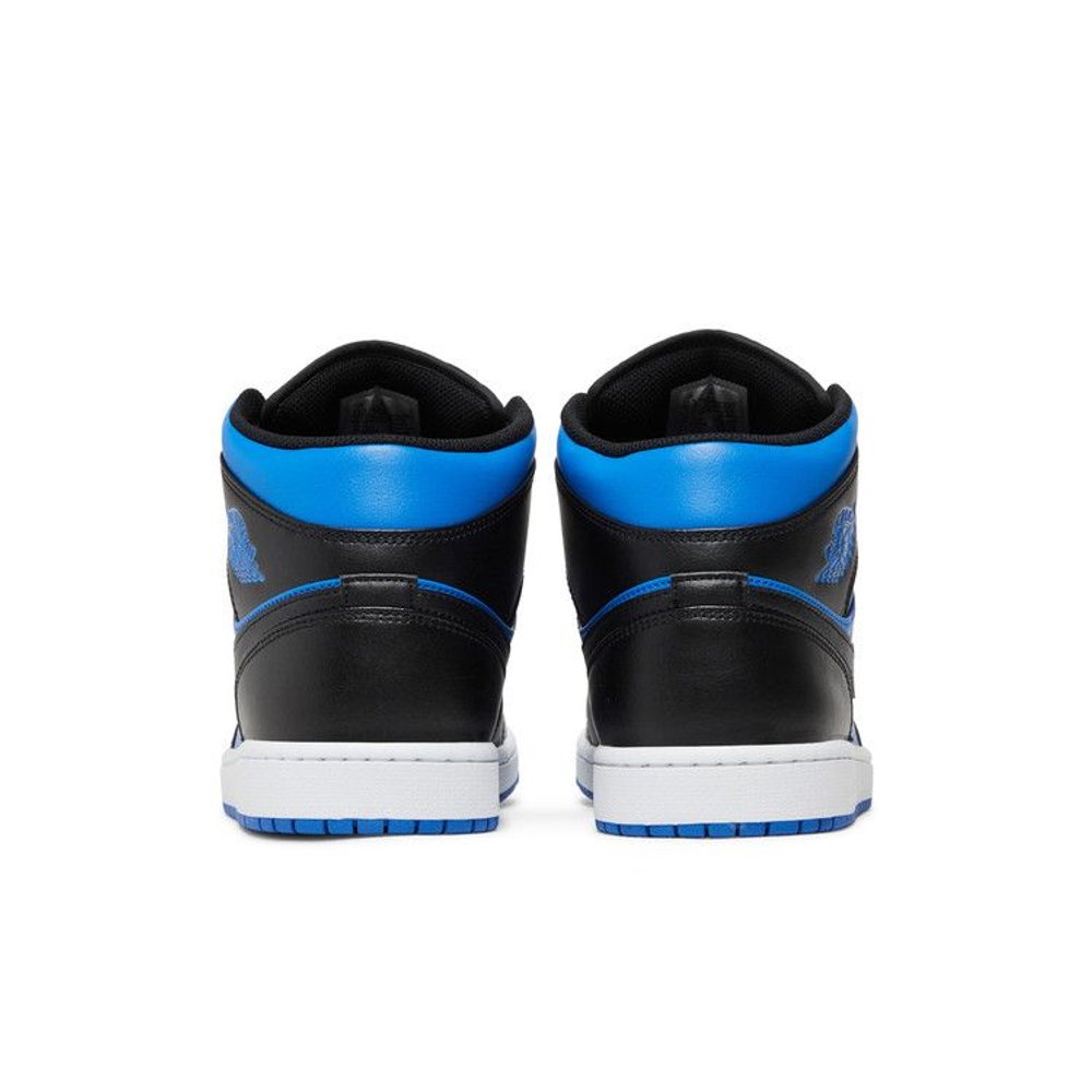 Jordan 1 Mid Black Royal Blue – podrážka | Purekickz