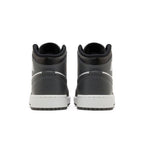 Jordan 1 Mid Black White Iron Grey (GS) – podrážka | Purekickz
