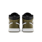 Jordan 1 Mid Black White Olive – podrážka | Purekickz