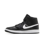 Jordan 1 Mid Black White (W) – hlavní pohled | Purekickz